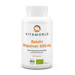 Reishi - prah BIO, 120 kapsul