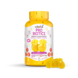 PRO BIOTICS – Mikrobiološke kulture z vitamini, 120 gumi bonbonov