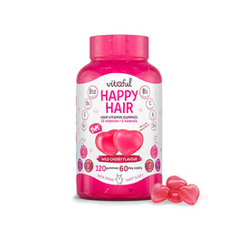 Happy Hair vitamini za lase, 120 gumi bonbonov