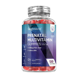Prenatalni multivitaminski gumiji, 120 gumi bonbonov