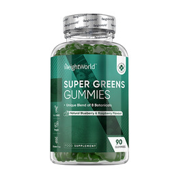 Super Greens – veganski gumiji, 90 gumi bonbonov