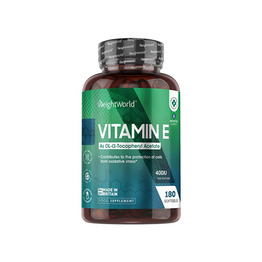 Vitamin E, 400 i.e., 180 mehkih kapsul