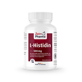 L-histidin 500 mg, 60 kapsul