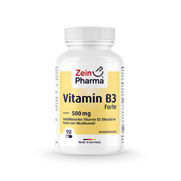 Vitamin B3 Forte (niacin) 500 mg, 90 kapsul